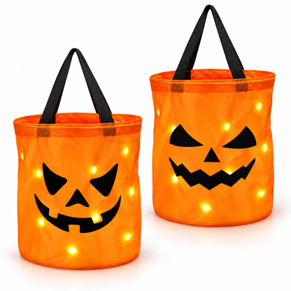 Halloween LED Light-Up Treat Bag